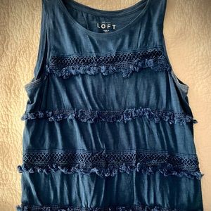 Blue Loft Sleeveless Top